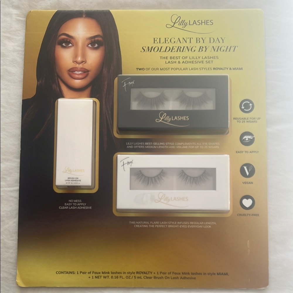 Lilly Lashes Elegant by Day Smoldering by Night Set